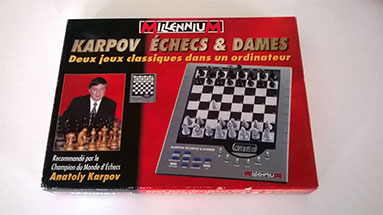 Schachcomputer Karpov checs et Dames